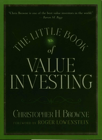 The Little Book of Value Investing